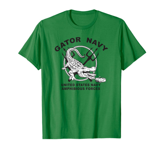 Gator Navy United States Navy Amphibious Forces T-Shirt