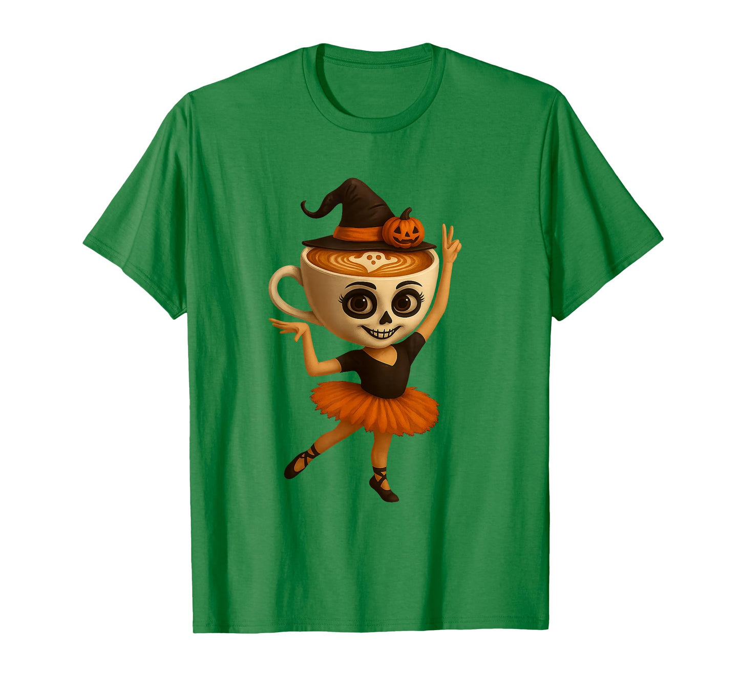 Ballerina Cappuccina Italian Brainrot Meme Halloween T-Shirt
