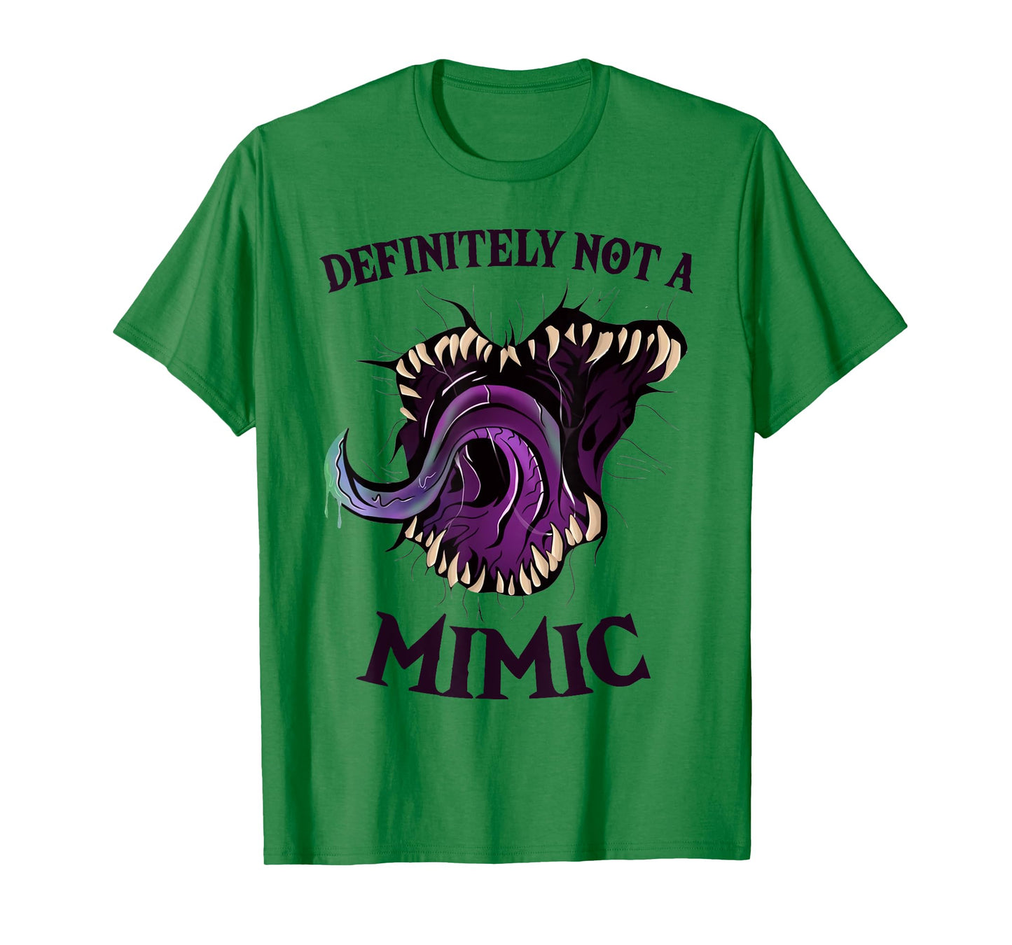Roleplaying Dice Gamer Definitely Not A Mimic T-Shirt