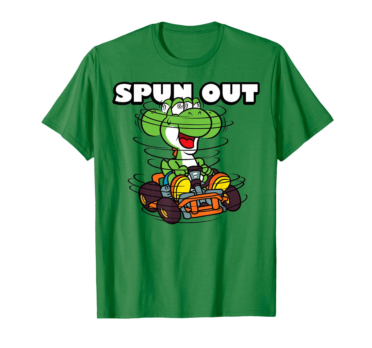 Mario Kart Yoshi Spun Out T-Shirt