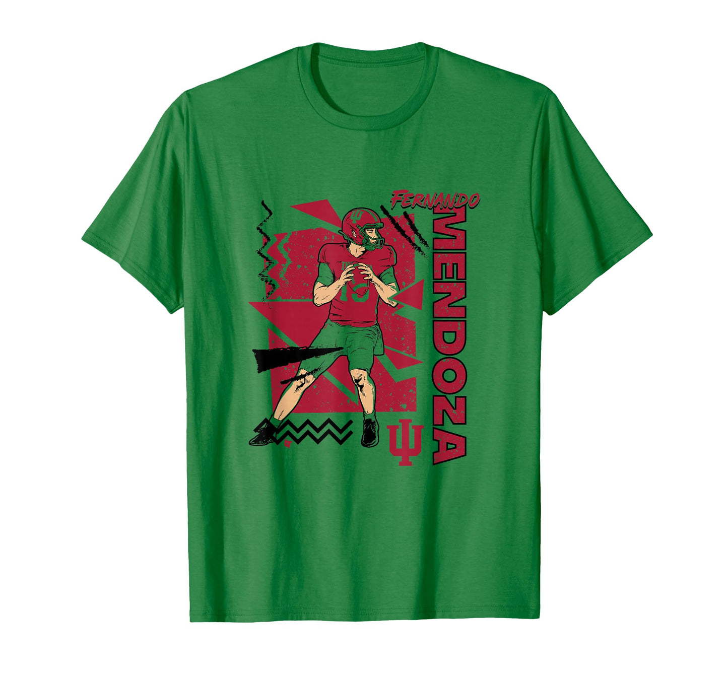 Indiana Football: Fernando Mendoza 90s Style T-Shirt