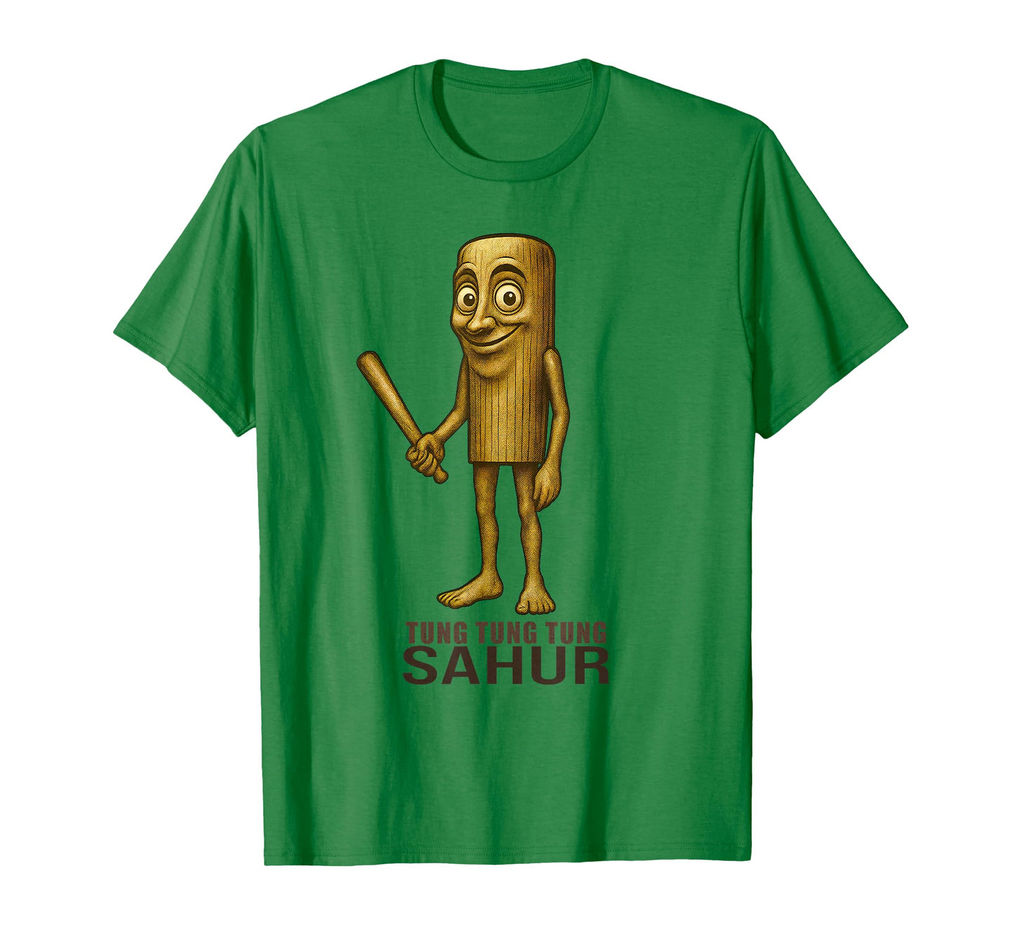 Tung Tung Tung Sahur - Funny Italian Brainrot Kids Meme T-Shirt