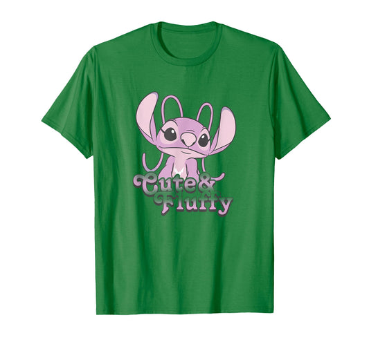 Disney Lilo & Stitch Valentine's Day Angel Cute & Fluffy T-Shirt