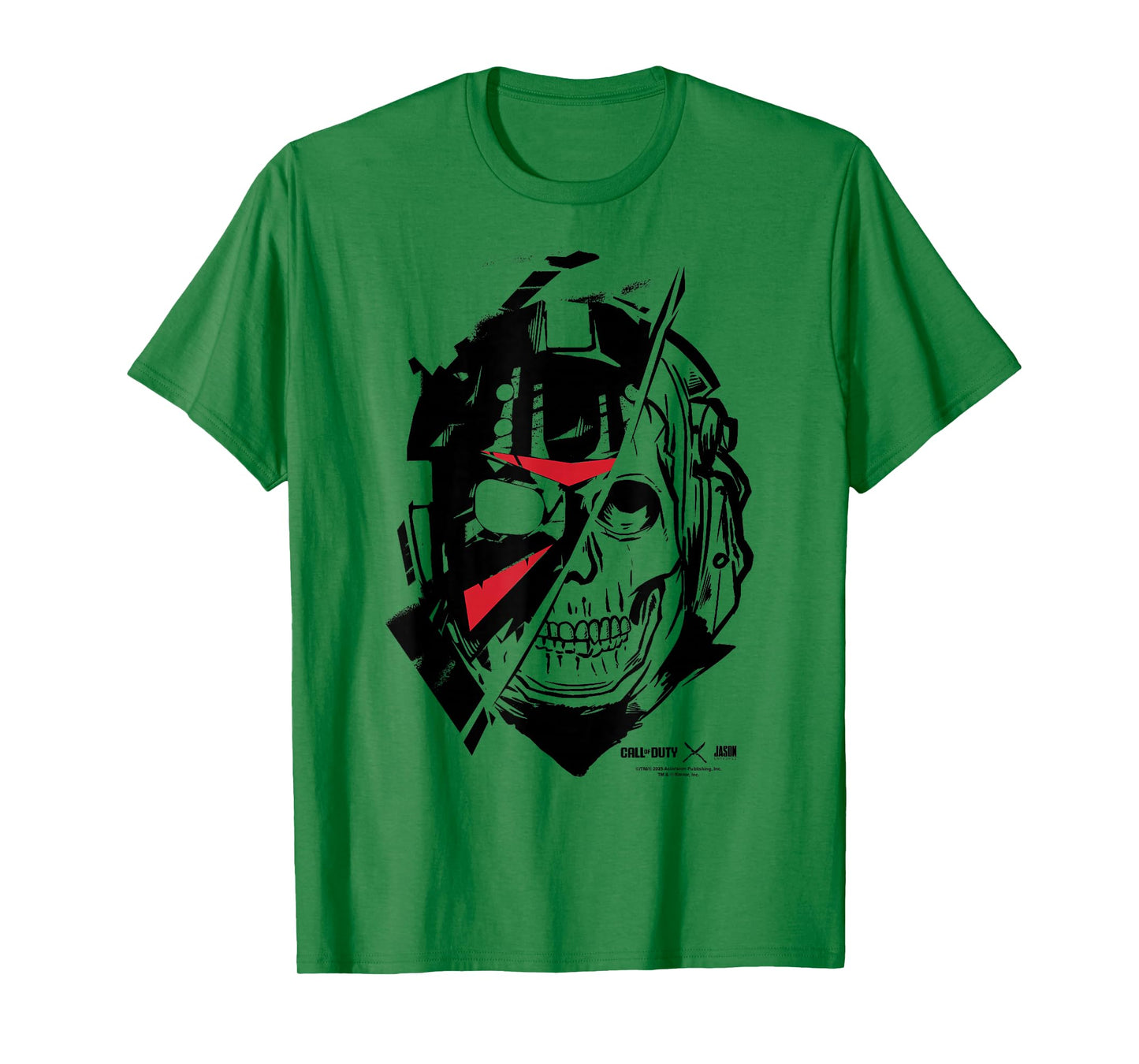 Jason Universe x Call of Duty Crossover Military Helmet T-Shirt