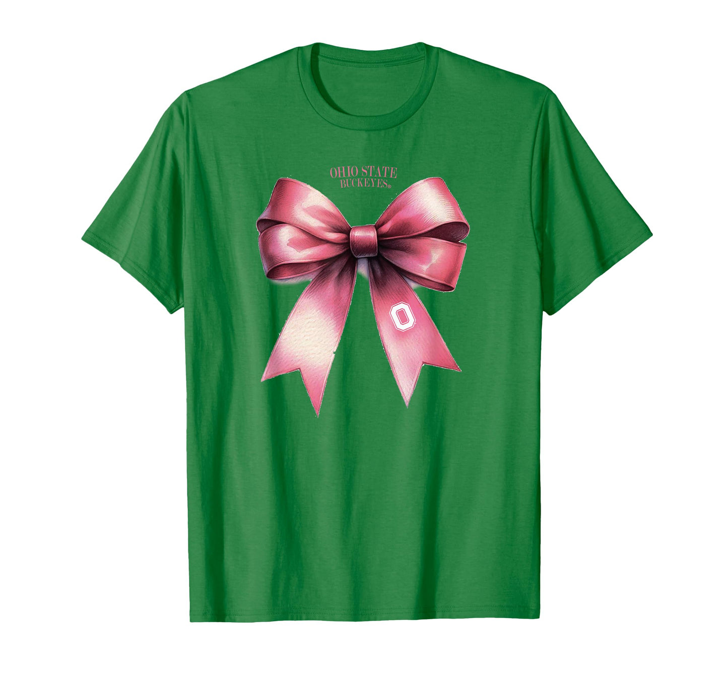 Ohio State Buckeyes Bow Pink Officially Licensed T-Shirt