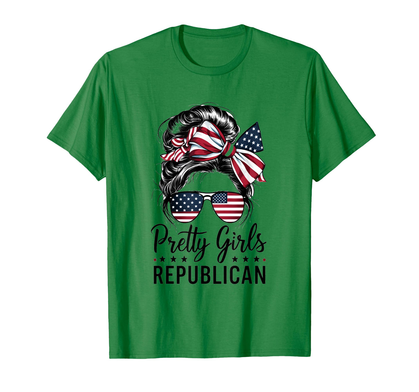 Pretty Girls Vote Republican Conservative patriotic women T-Shirt