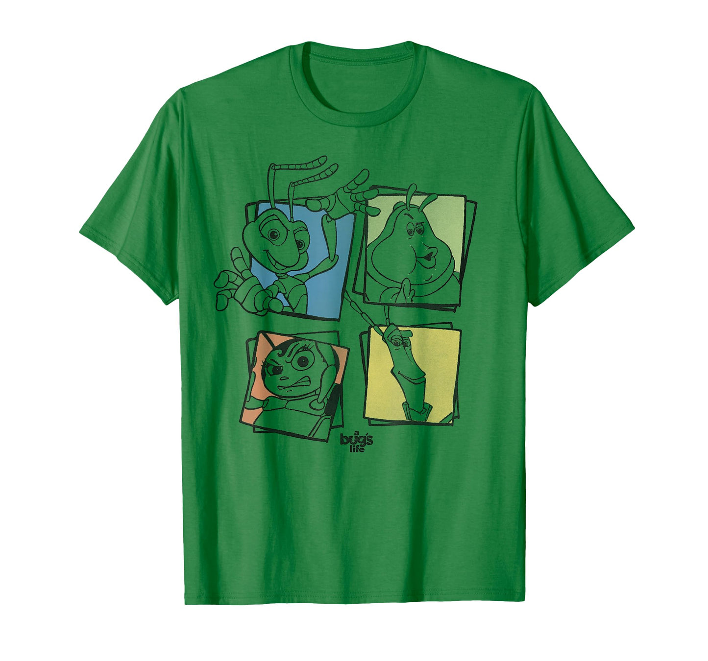 Disney Pixar A Bug's Life Group Shot Box Up T-Shirt
