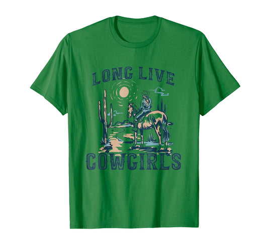 Long Live Howdy Rodeo Western Country Southern Cowgirls Men T-Shirt