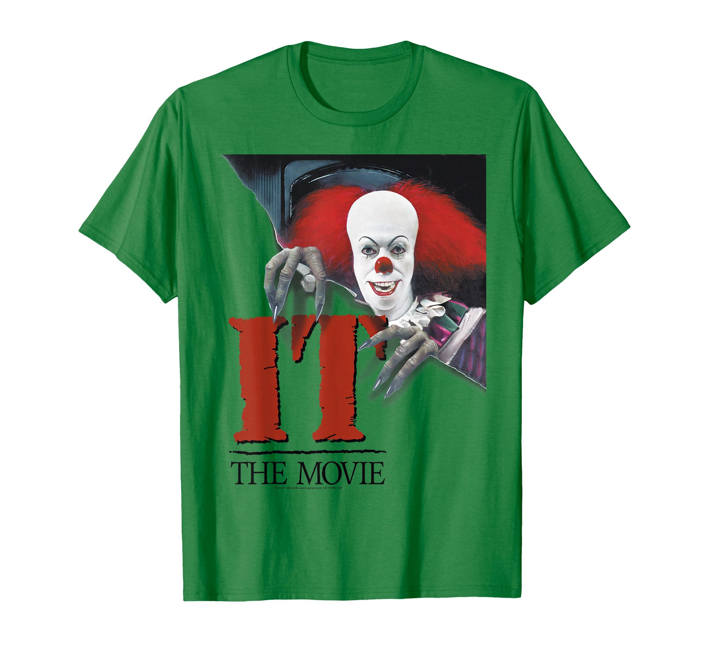 It Miniseries Pennywise Poster Logo T-Shirt