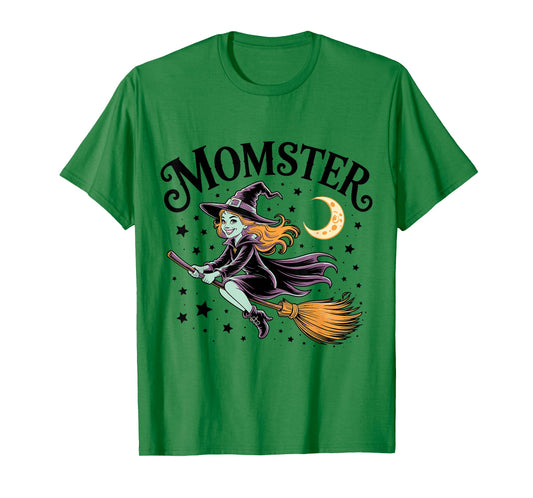 Momster Funny Halloween Mom Witch T-Shirt