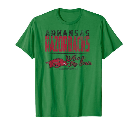 Arkansas Razorbacks Vintage Brush Officially Licensed T-Shirt