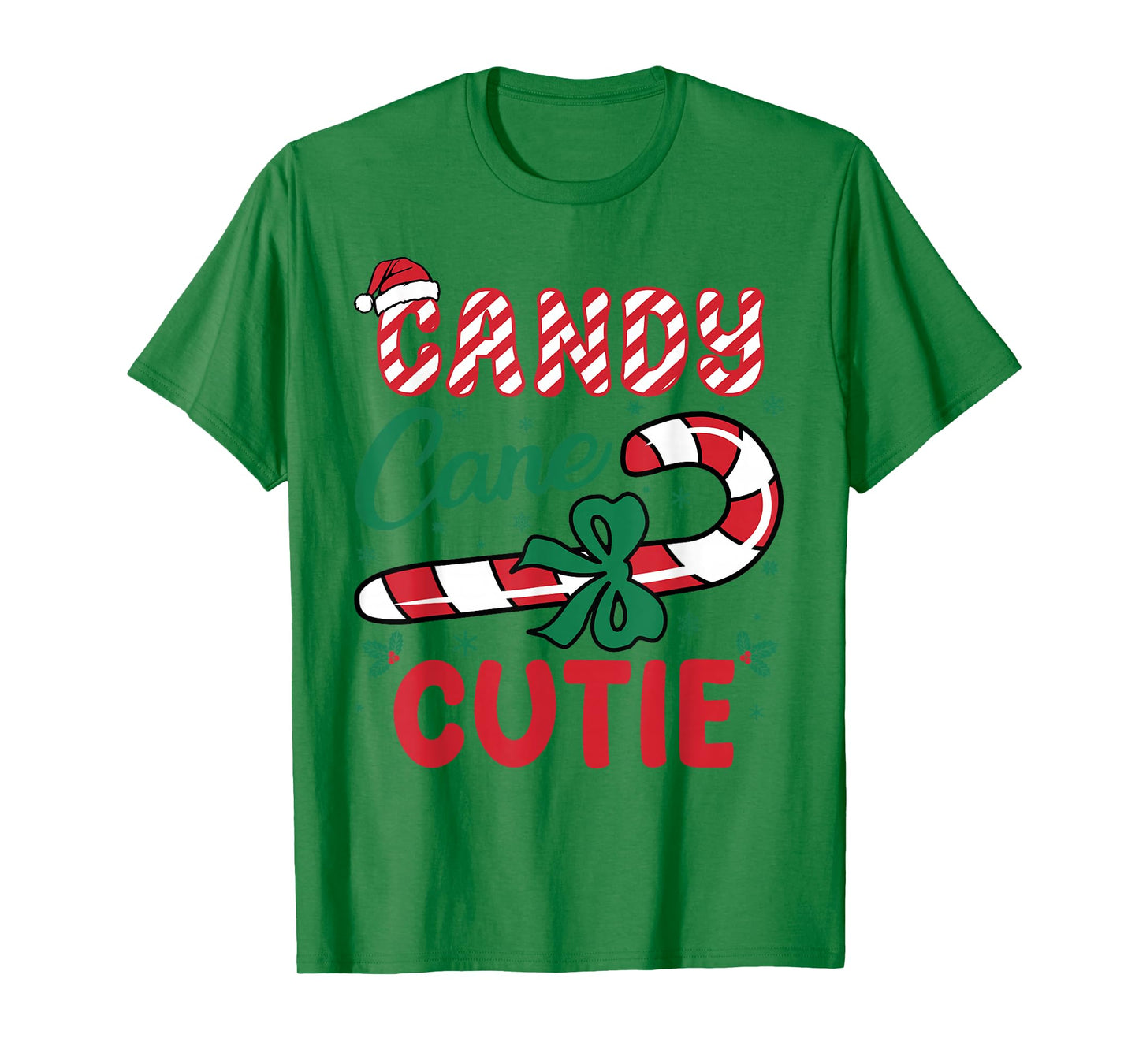 Candy Cane Cutie Funny Christmas Holiday Boys Toddlers kids T-Shirt