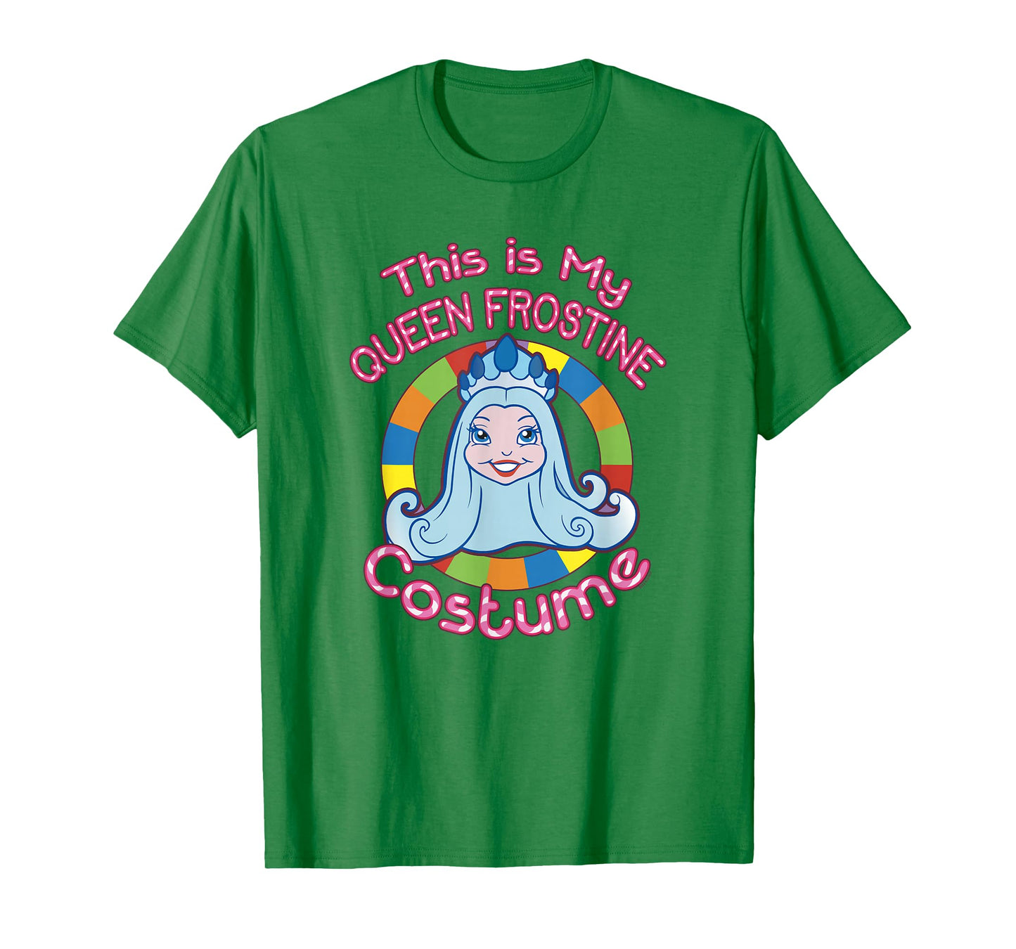 Candy Land Halloween This Is My Queen Frostine Costume T-Shirt