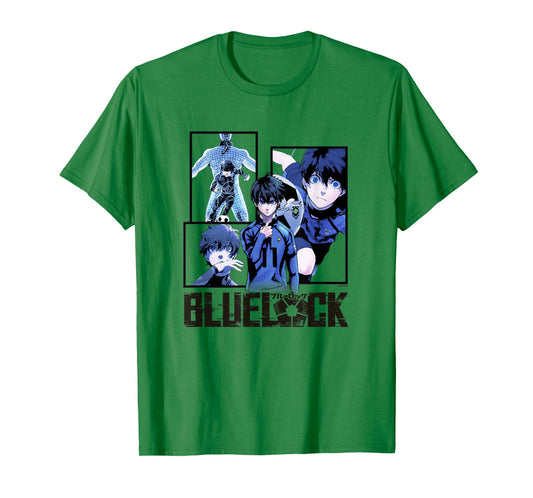 Blue Lock Yoichi Isagi The Mind On The Game Big Split Logo T-Shirt