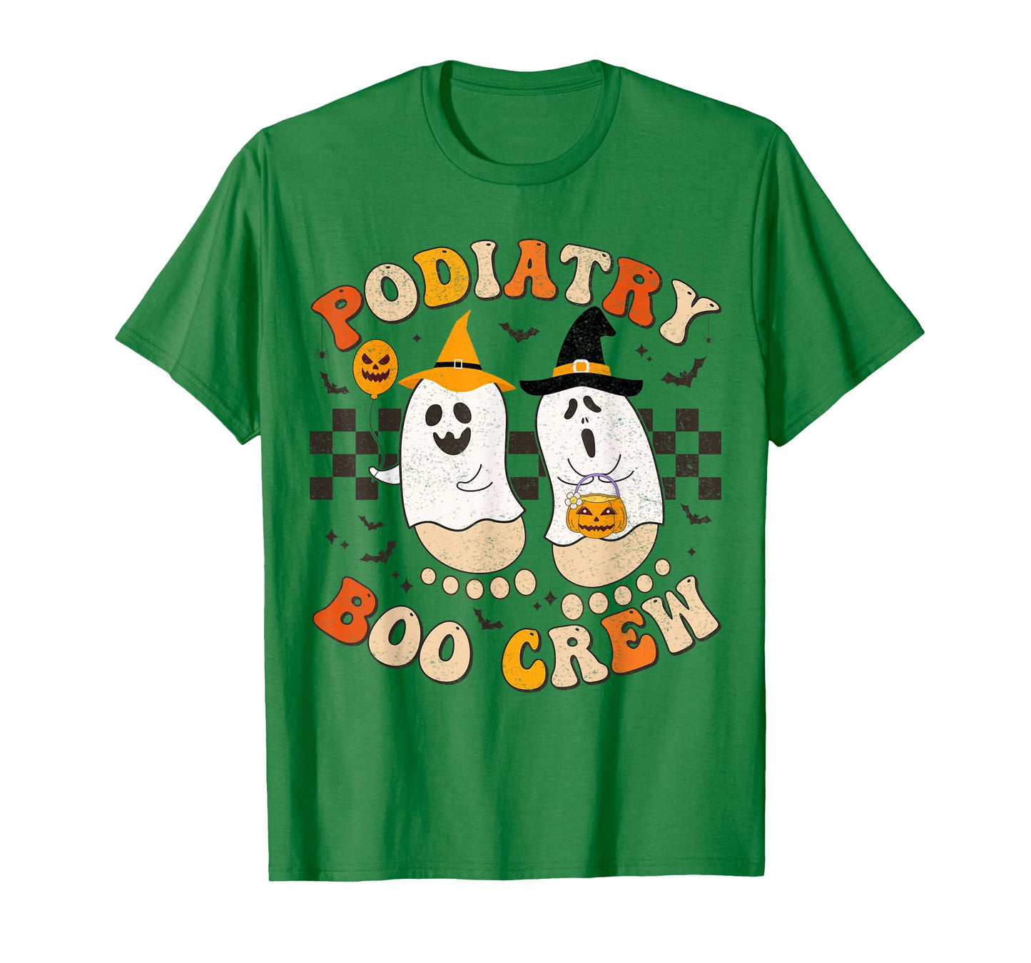Halloween Foot Doctor Podiatrist Podiatry Boo Crew Ghost T-Shirt