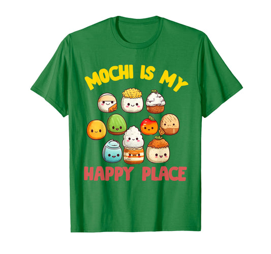 Mochi Japanese Rice Cake Candy Snack Sweet Mochi Kids Women T-Shirt