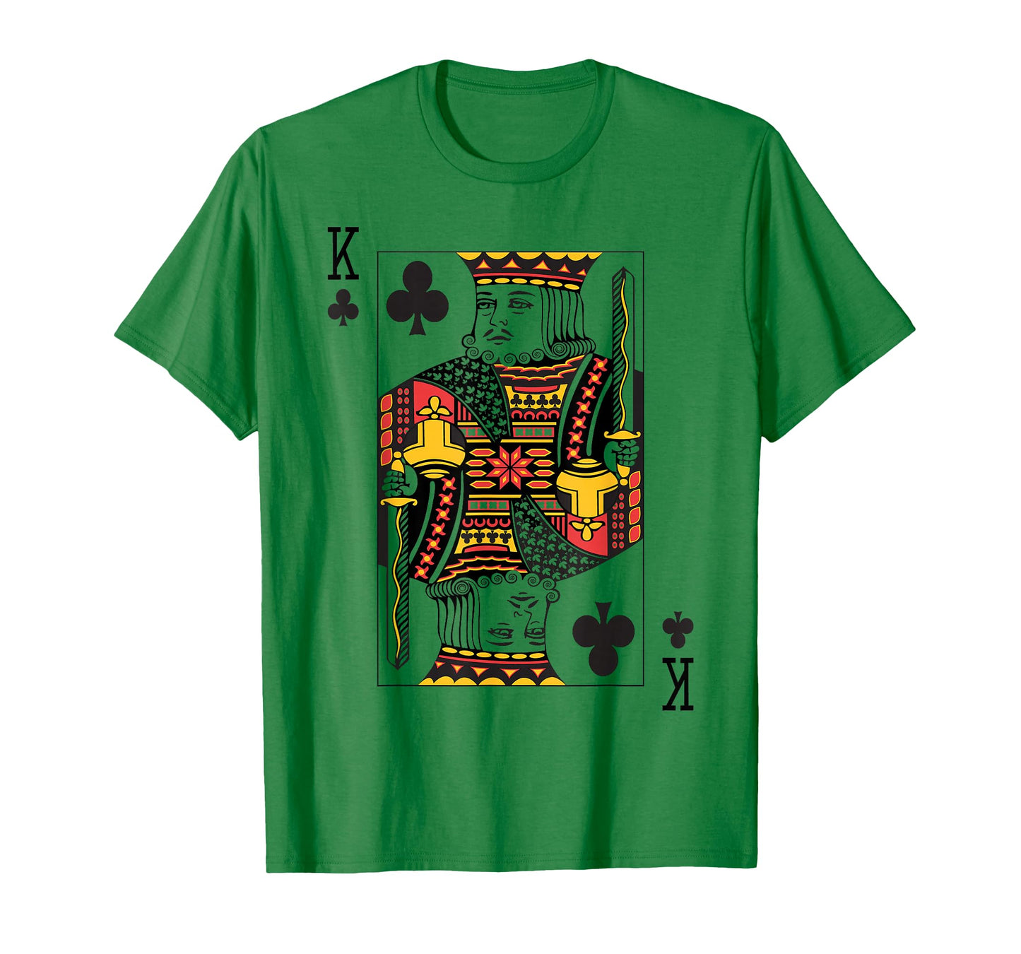 King of Clubs | Royal Flush Group Costume Playing Card T-Shirt