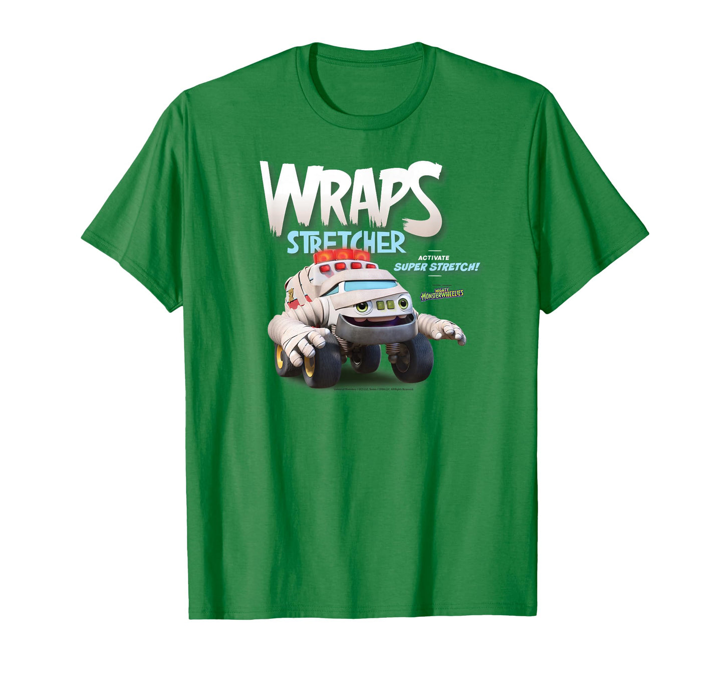 DreamWorks Mighty MonsterWheelies Wraps Stretcher T-Shirt