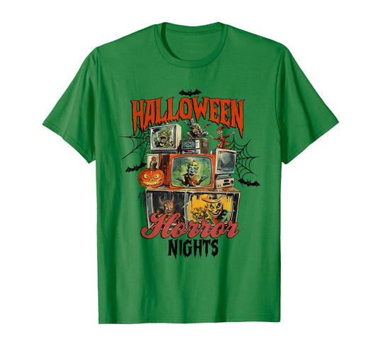 Halloween Horror Nights, Vintage Halloween Horror Movie T-Shirt