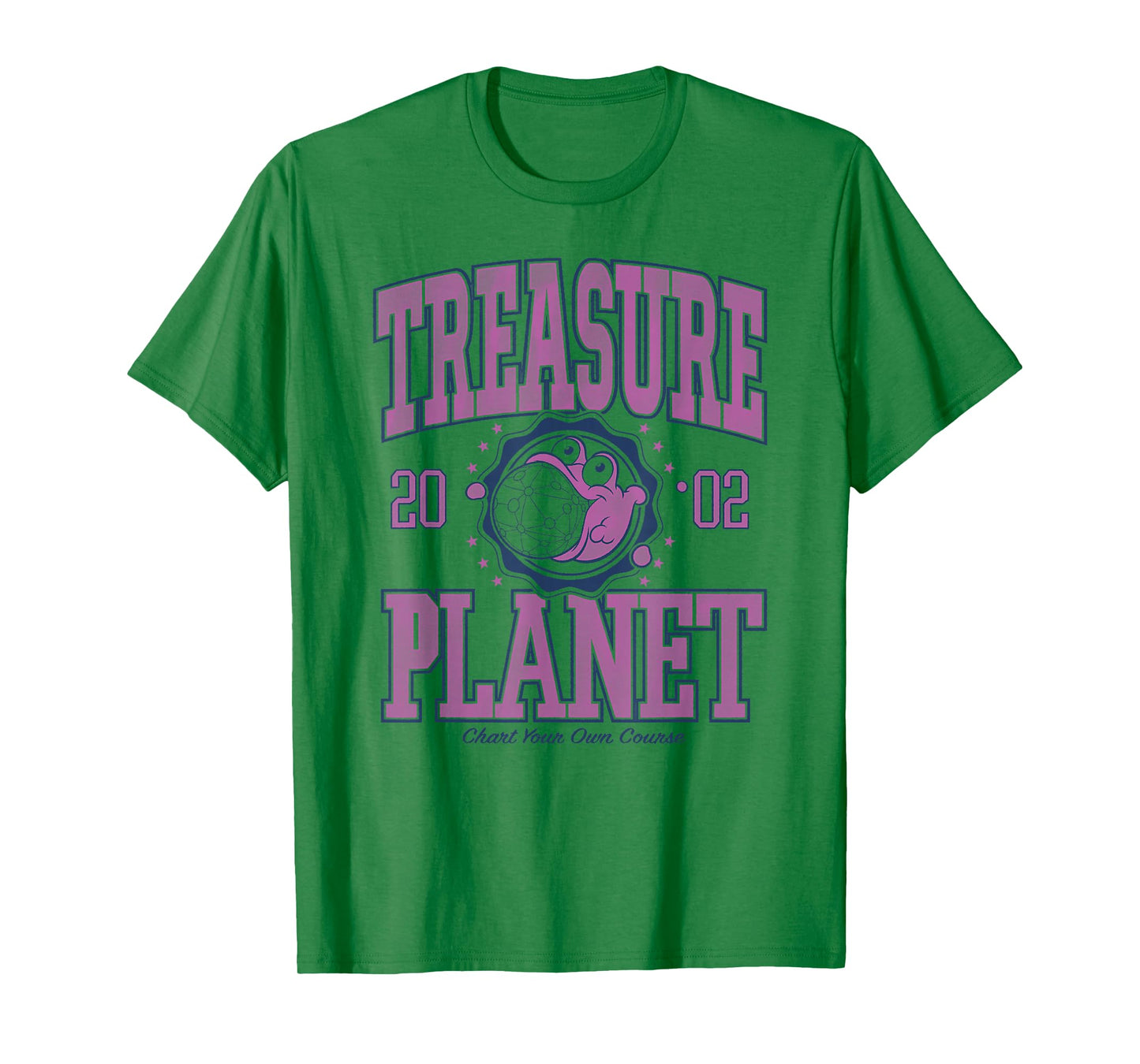 Disney Treasure Planet 2002 Chart Your Own Course Retro T-Shirt