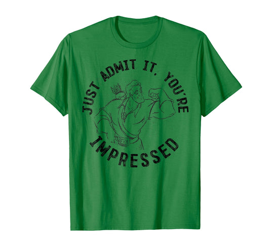Disney Beauty & The Beast Gaston Impressive Graphic T-Shirt T-Shirt