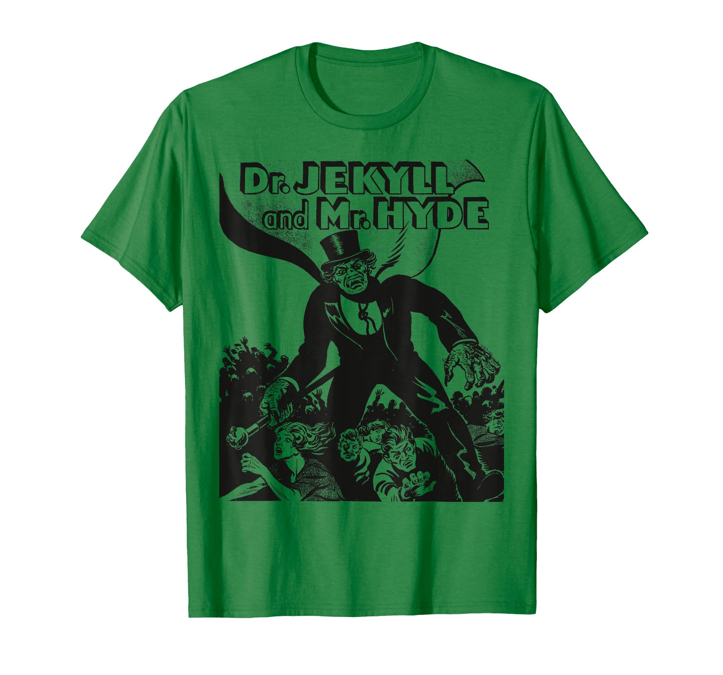 Dr. Jekyll & Mr. Hyde Horror Retro Halloween Monster T-Shirt