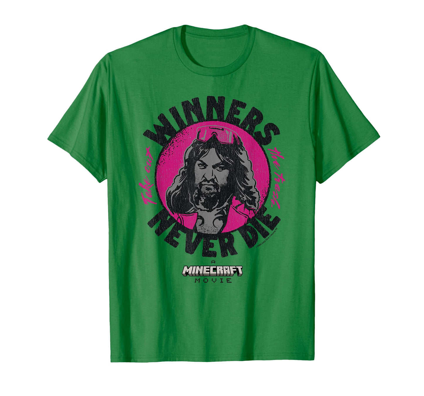 A Minecraft Movie Take Out The Trash / Winners Never Die T-Shirt