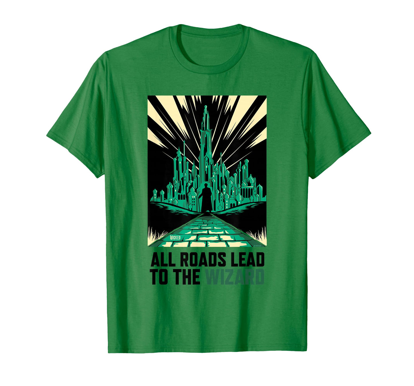 Wicked: For Good All Roads Lead to the Wizard T-Shirt