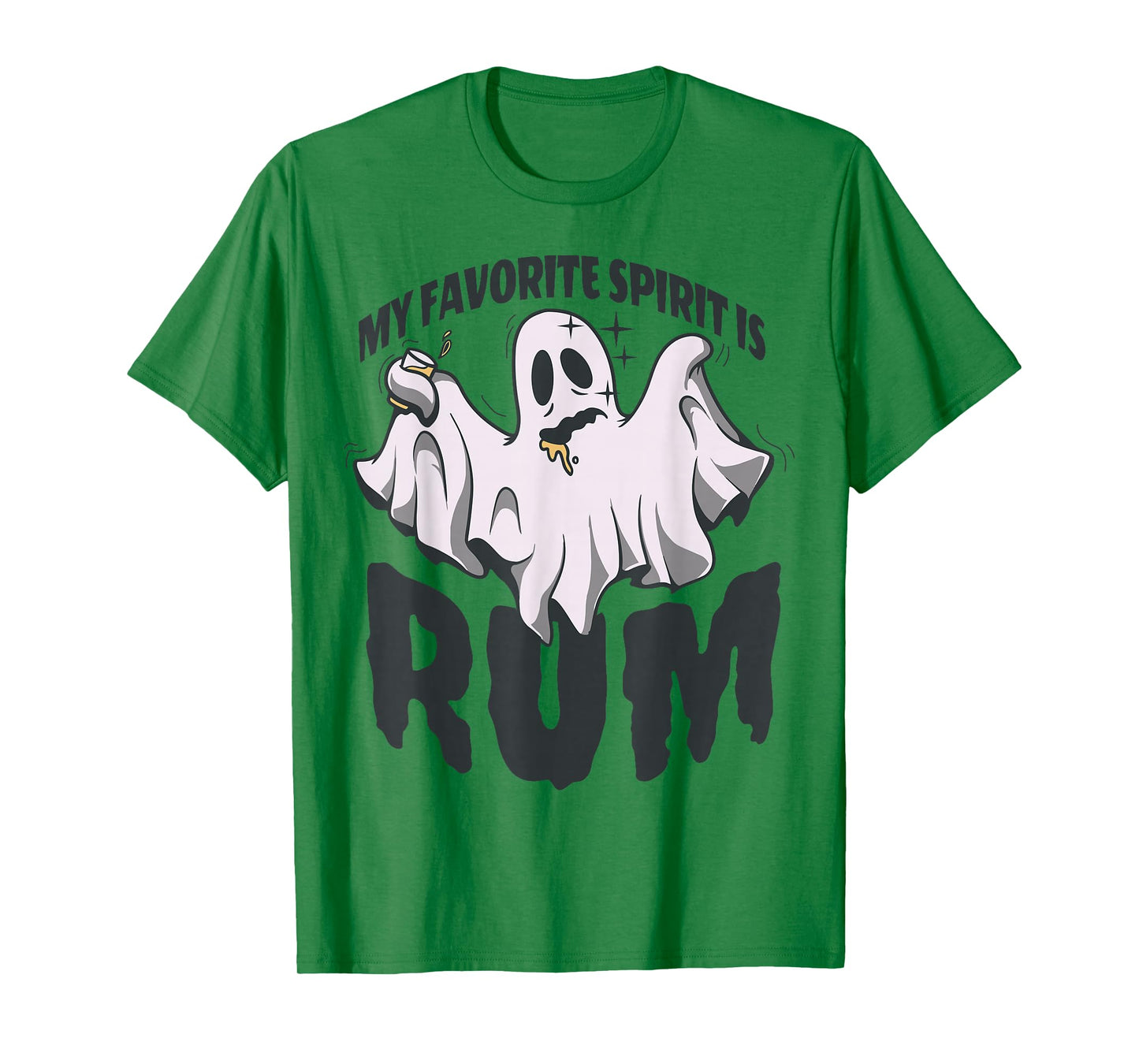 My Favorite Spirit Is Rum Funny Halloween T-Shirt