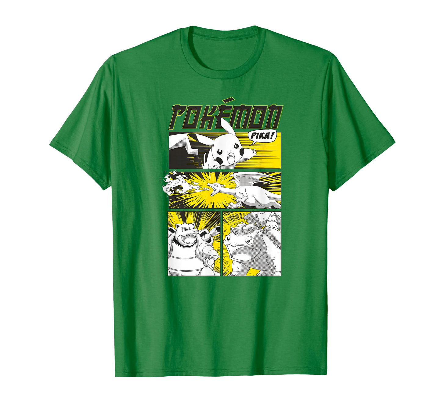 Pokémon - Pikachu Anime Battle Scene T-Shirt
