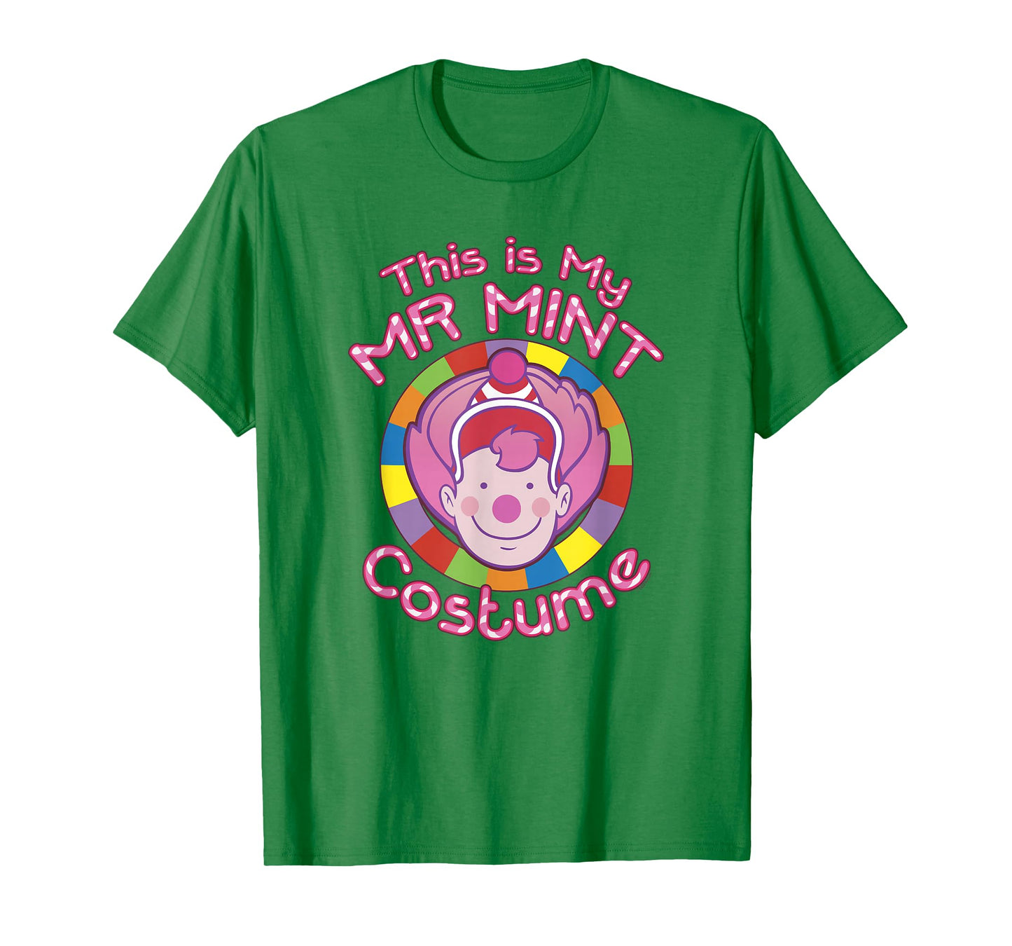 Candy Land Halloween This Is My Mr Mint Costume T-Shirt