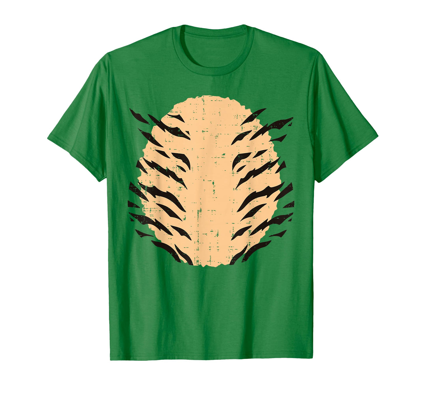 Halloween Tiger Tummy Funny Animal Costume Men Women Kids T-Shirt