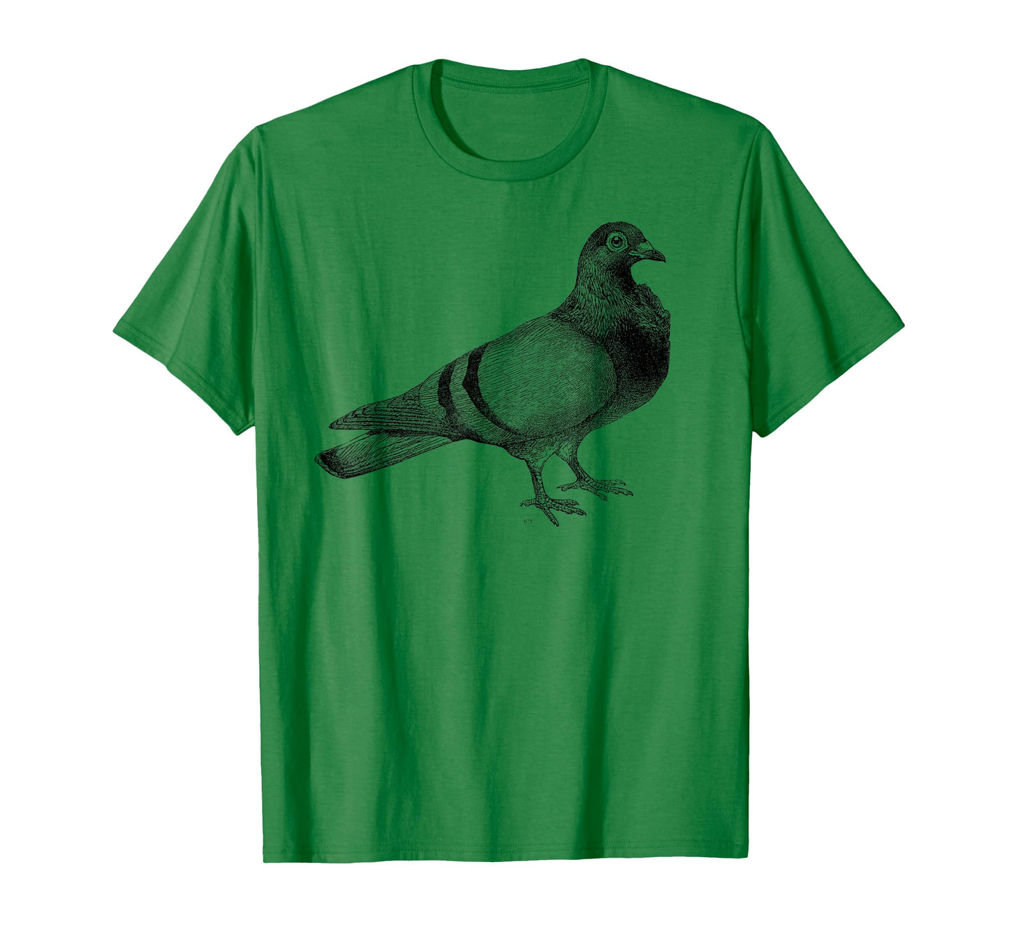 Big Texas Vintage Pigeon Illustration T-Shirt T-Shirt
