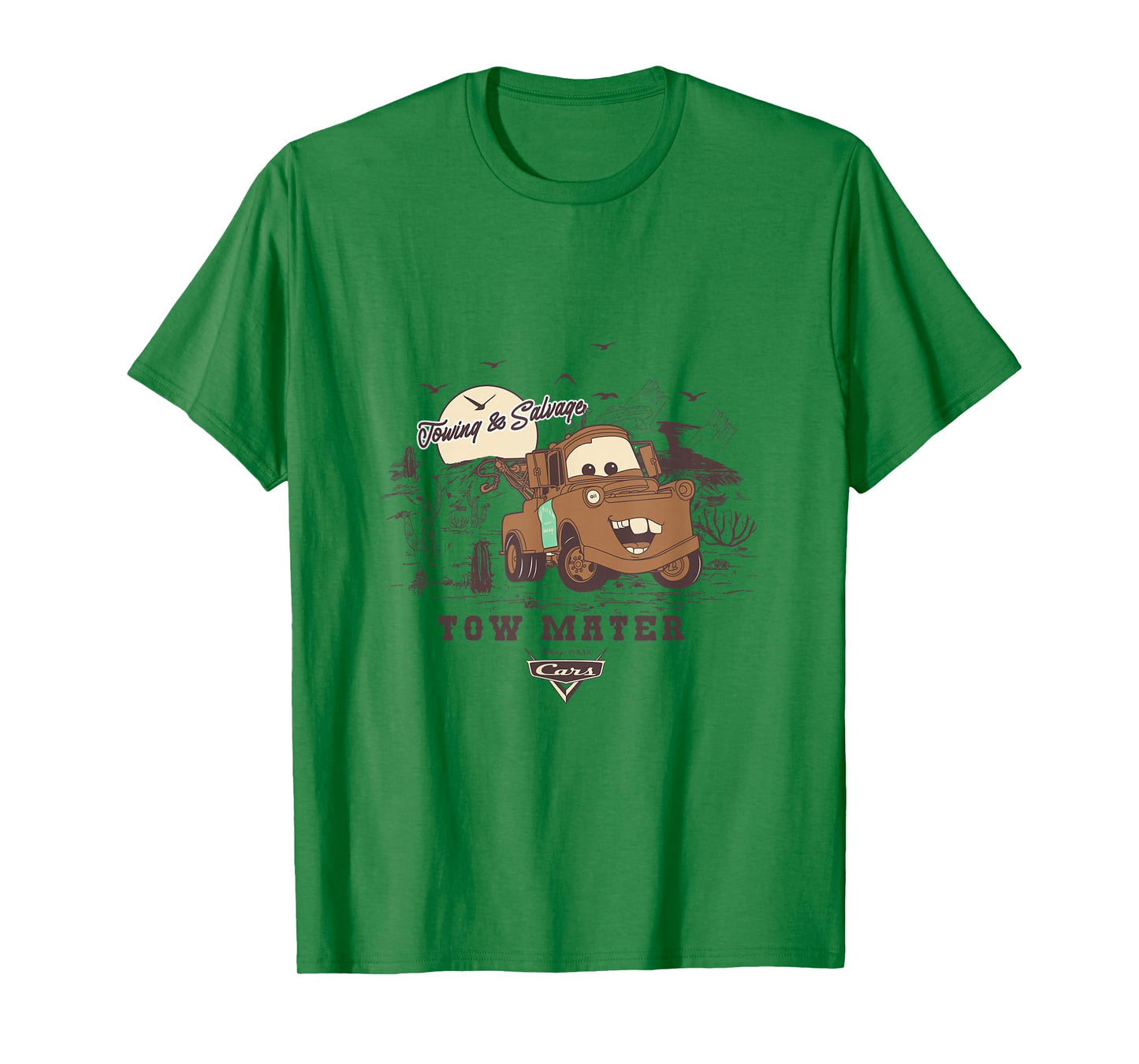 Disney Pixar Cars Tow Mater Towing and Salvage T-Shirt