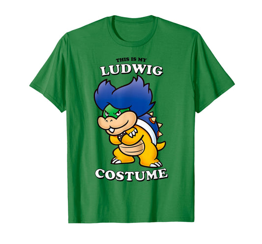 Super Mario Bros Halloween This Is My Ludwig Costume T-Shirt
