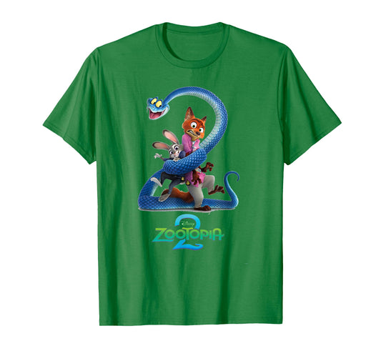 Disney Zootopia 2 Funny Group Shot Movie Poster T-Shirt