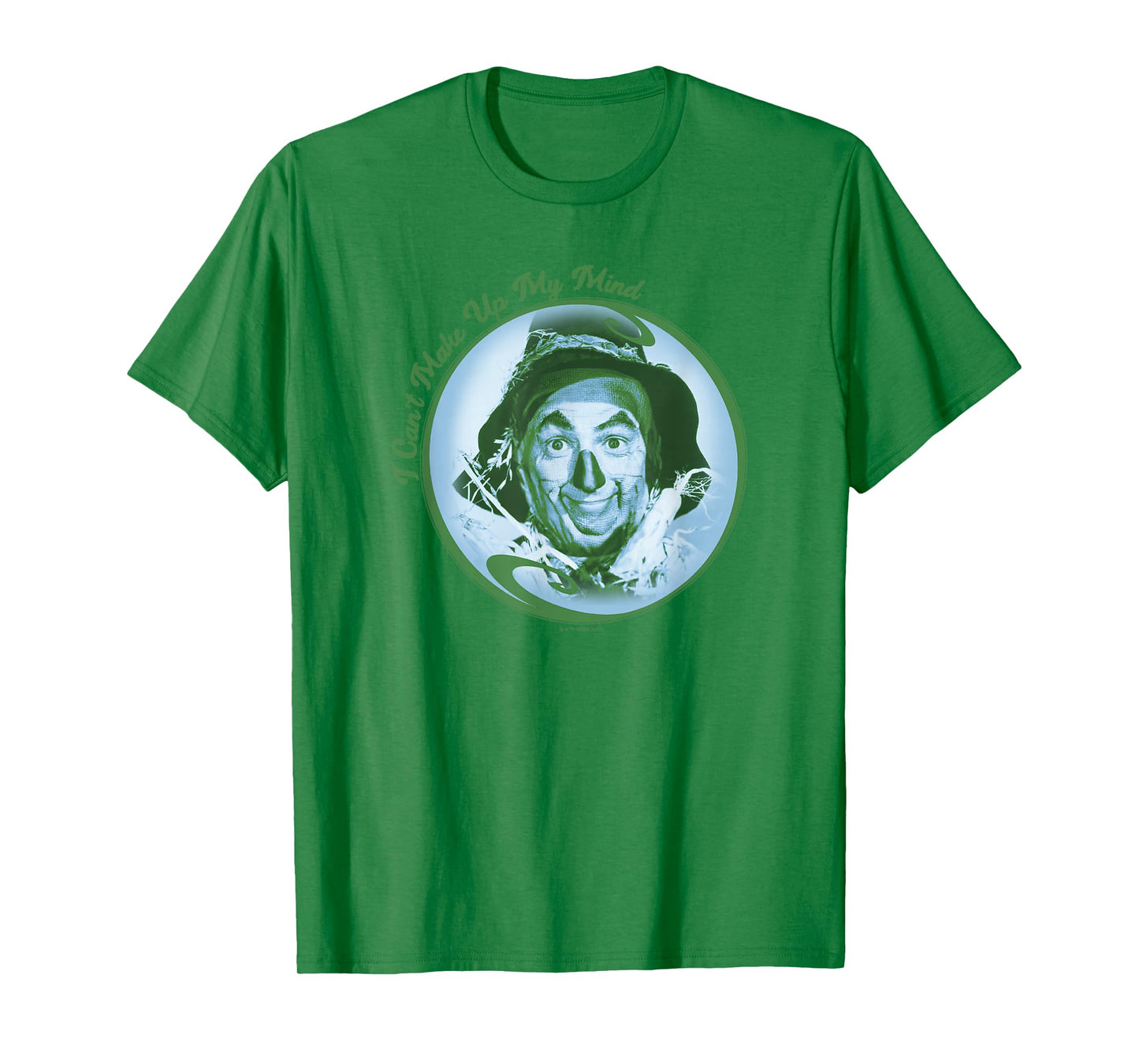 The Wizard of Oz Scarecrow I Can't Make Up My Mind Portrait T-Shirt