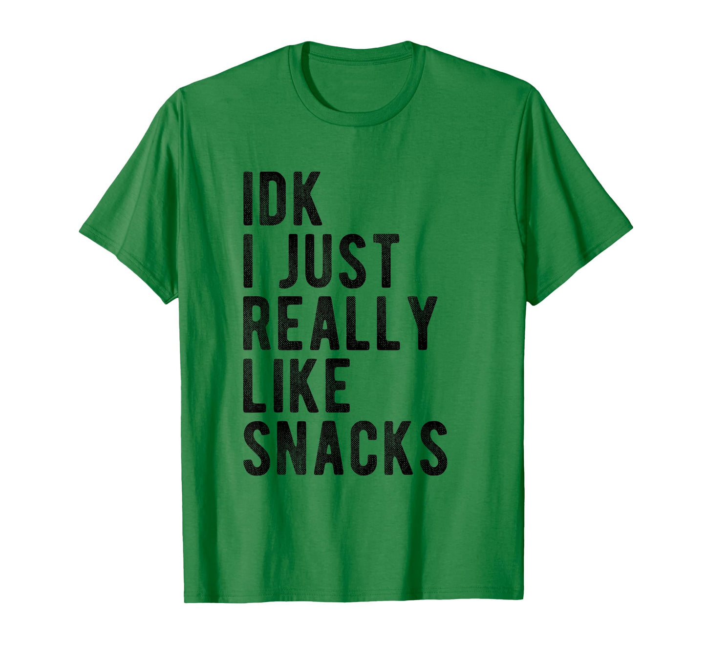 IDK I Just Really Like Snacks Funny Foodie Toddler Kidd T-Shirt