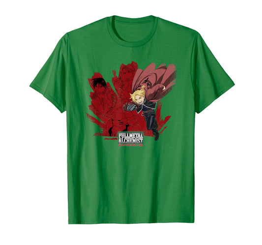 Fullmetal Alchemist: Brotherhood Splatter Pose Anime T-Shirt