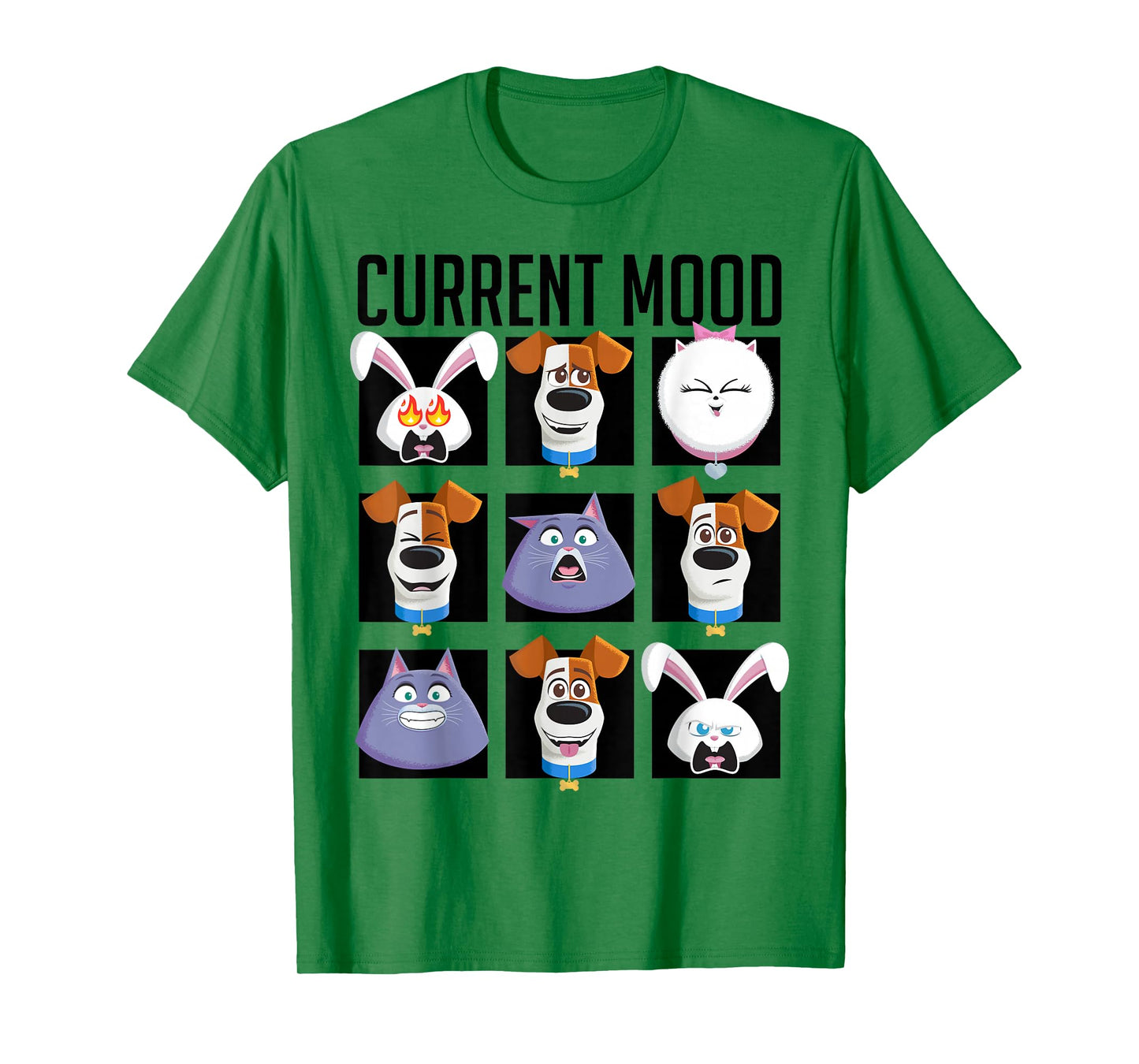 Secret Life of Pets 2 - Current Mood T-Shirt