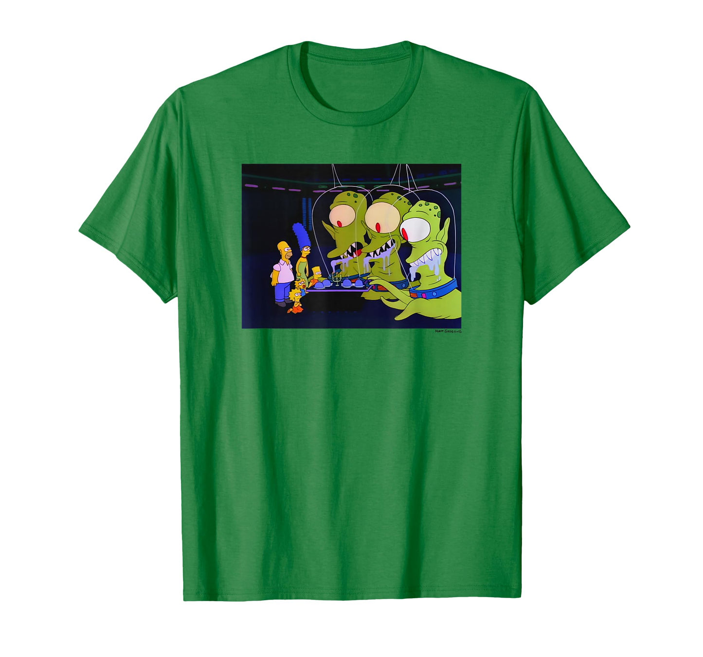 The Simpsons Treehouse Of Horror Alien Halloween T-Shirt