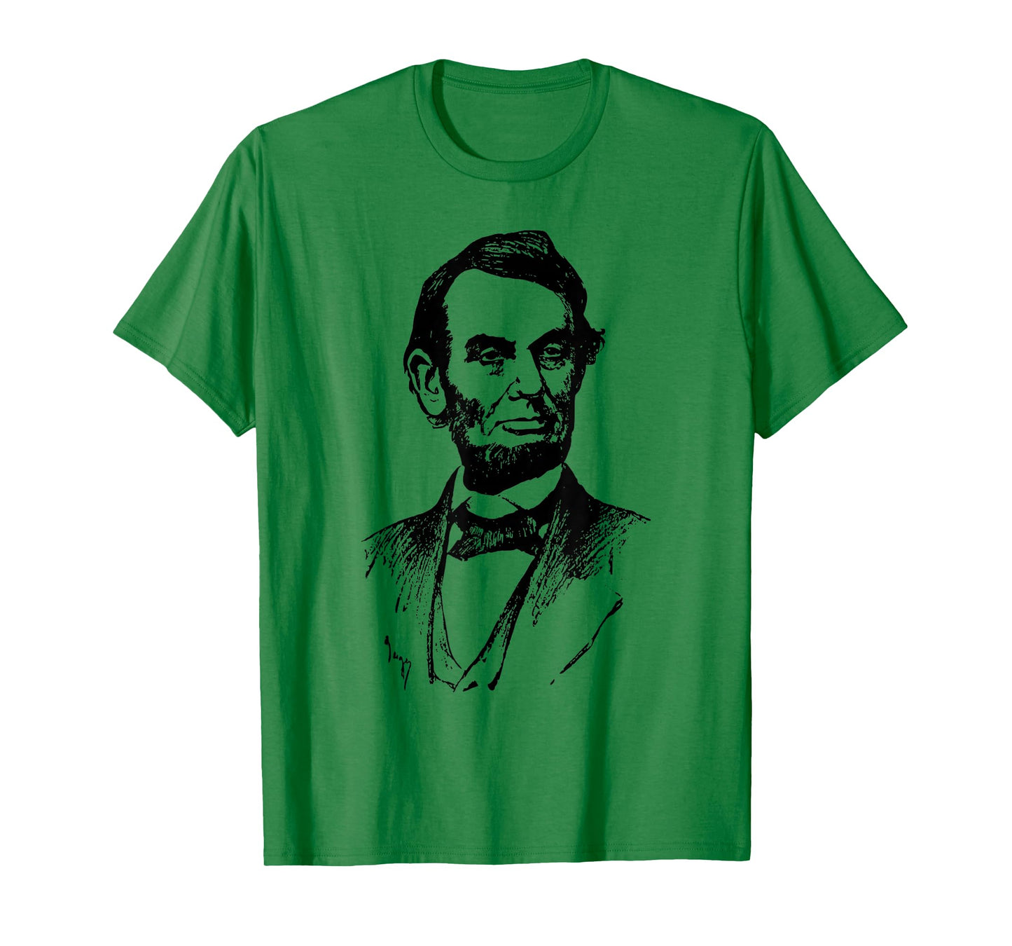 Abraham Lincoln Presidential Portrait Vintage Abe Historical T-Shirt