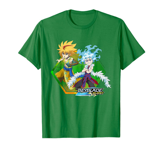 BEYBLADE BURST QUADDRIVE FREE AND LUI T-Shirt