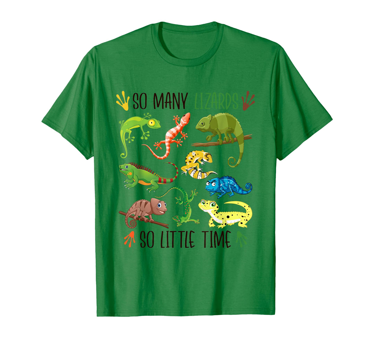 So Many Lizards So Little Time Funny Lizards Reptile Lover T-Shirt