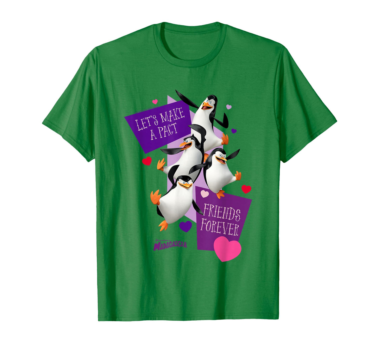 DreamWorks Madagascar Penguins Friends Forever T-Shirt