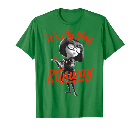 Disney Pixar Incredibles 2 Edna Runway Graphic T-Shirt T-Shirt