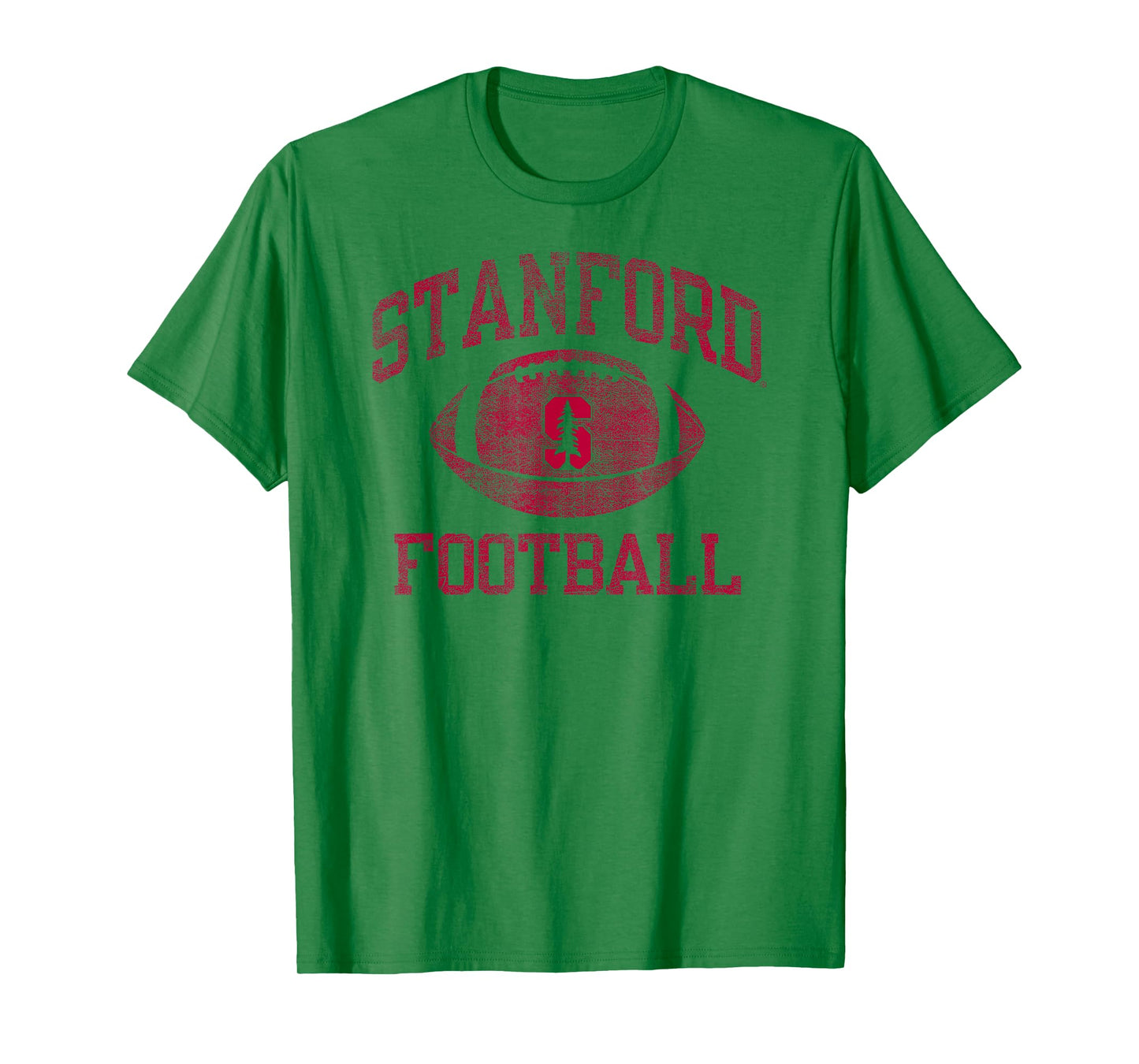 Stanford Cardinal Football Intensity Vintage White T-Shirt
