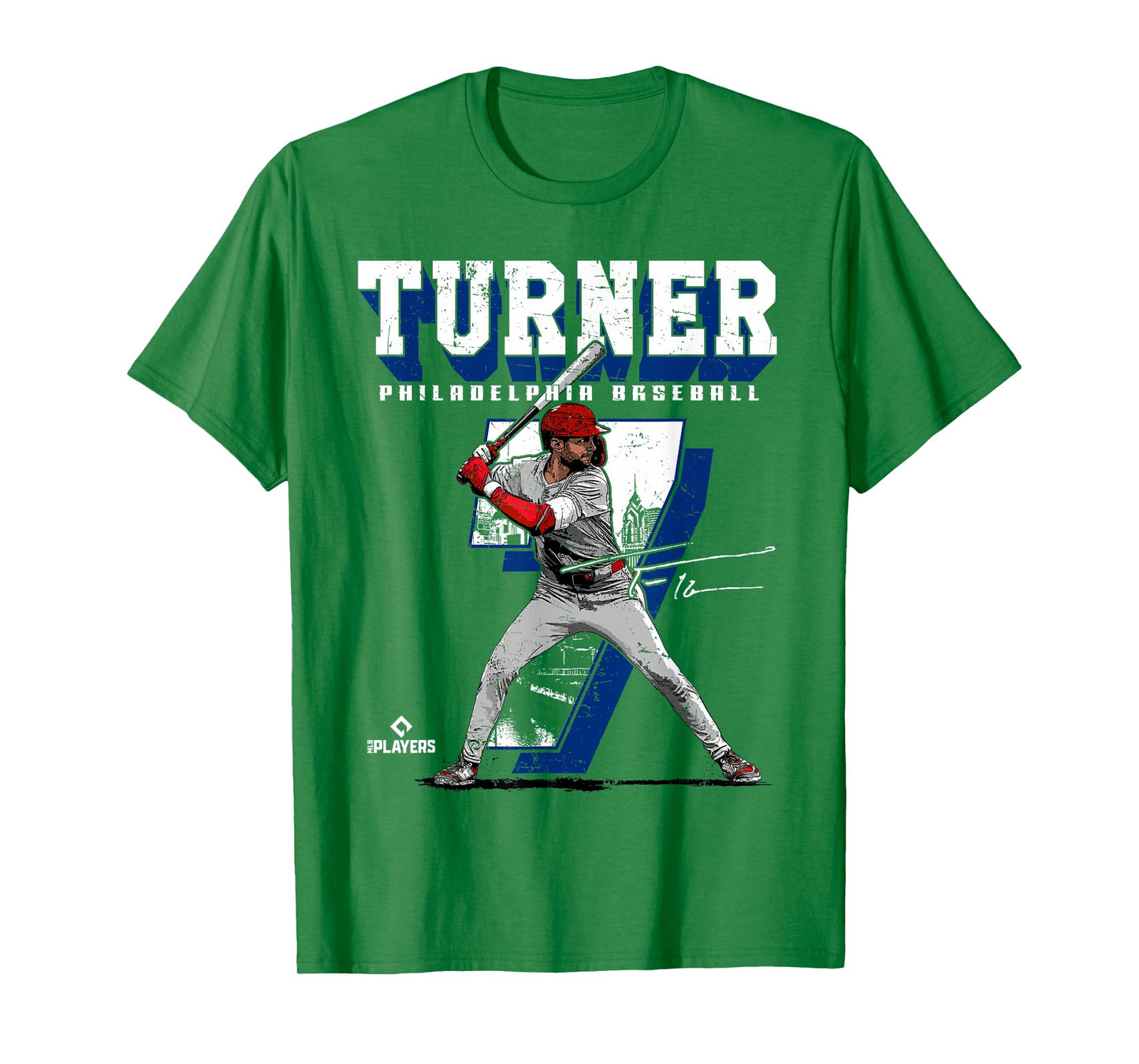 Trea Turner | Philadelphia MLB Baseball Players| MLBTTU204M T-Shirt