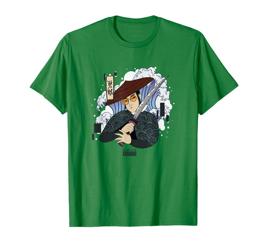 Netflix Blue Eye Samurai Mizu Ancient Japanese Art Style T-Shirt