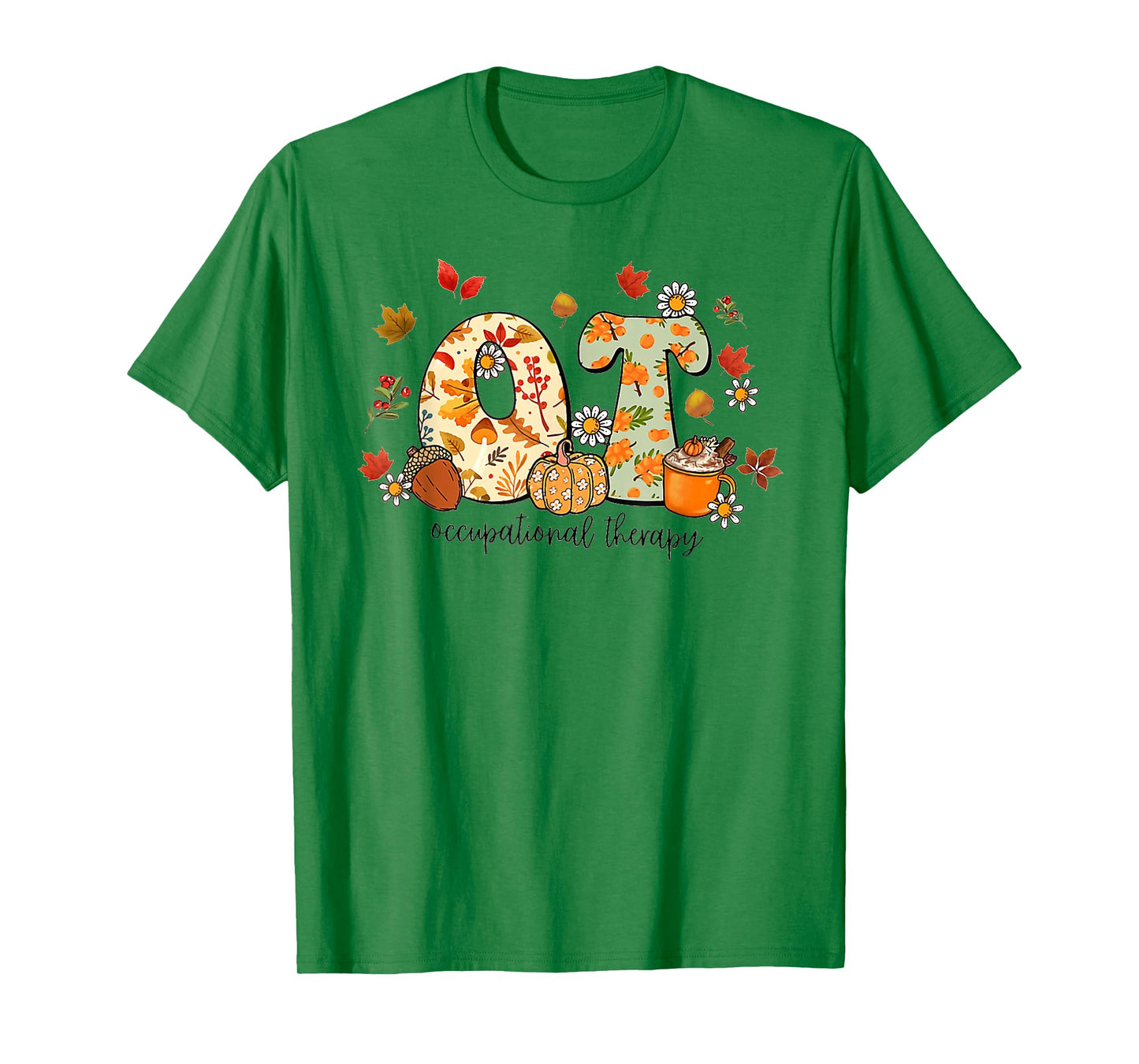 Occupational Therapy OT Autumn Fall Special Education OTA T-Shirt